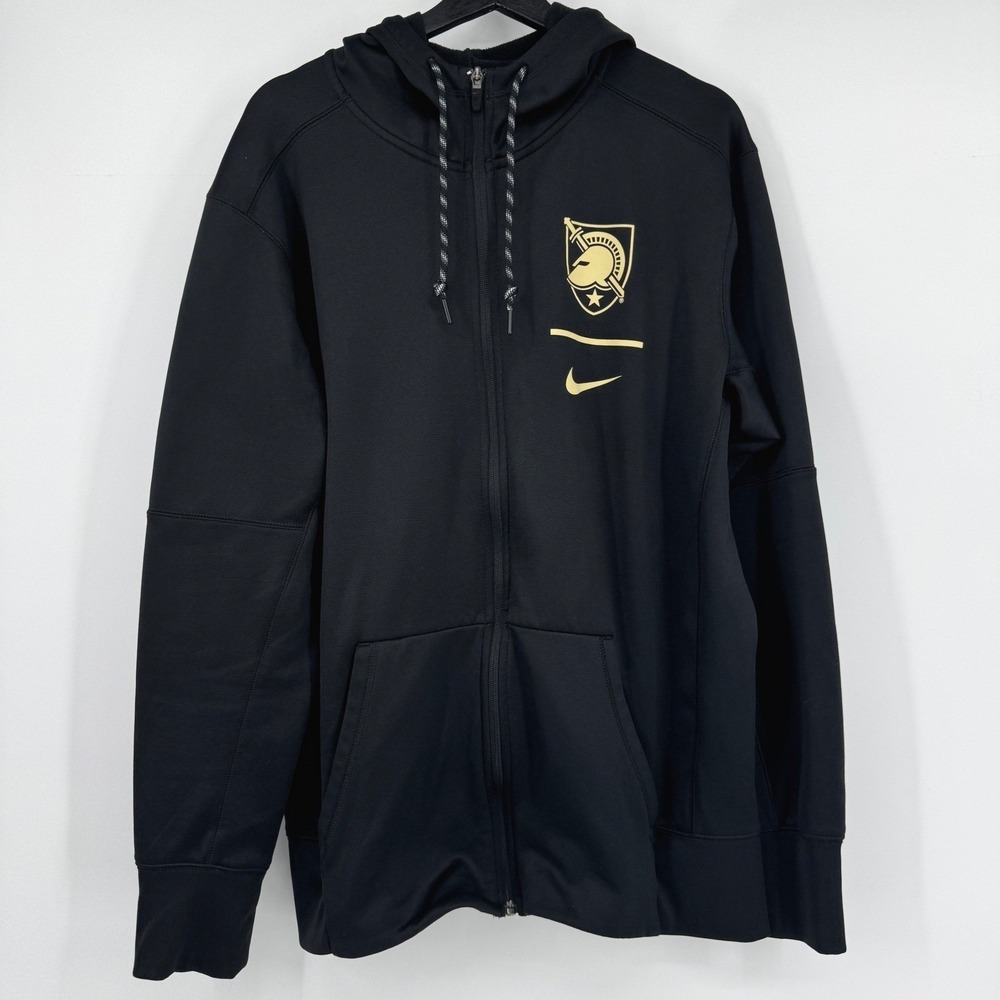 Nike Therma-FIT Black Army West Point Hoodie Full Zip Men's XL Black Knights